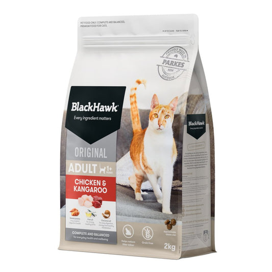 Black Hawk Adult Cat Dry Food - Chicken & Kangaroo