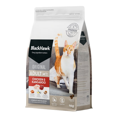 Black Hawk Adult Cat Dry Food - Chicken & Kangaroo