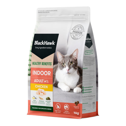 Black Hawk Adult Cat Dry Food Healthy Benefits – Indoor Cats - Chicken