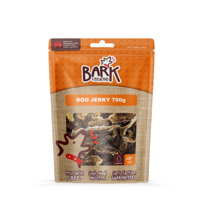 Bark & Beyond – Roo Jerky - 700g