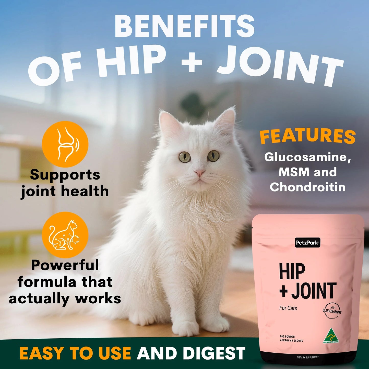 PetzPark – Hip + Joint – For Cats