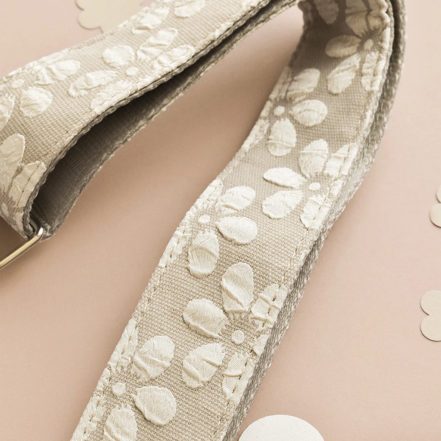 Cocopup London – LUXE Walking Bag Strap – Mocha Flower