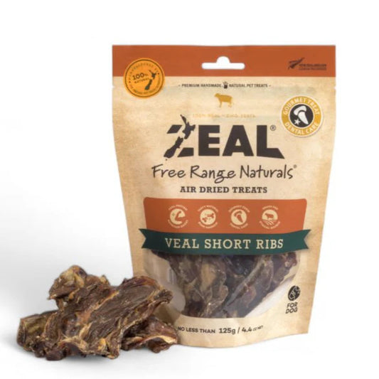 Zeal – Free Range Naturals – Veal Short Ribs 125g
