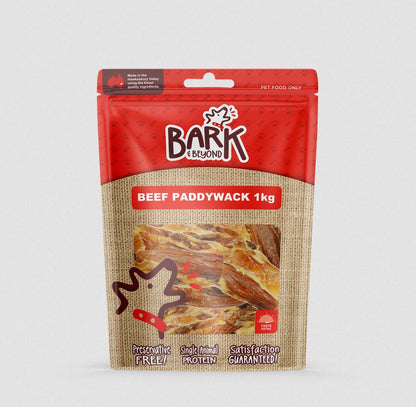 Bark & Beyond – Beef Paddwack - 1kg