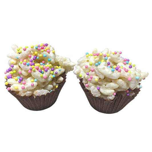 Huds and Toke – White Christmas Crackles - 20 pieces