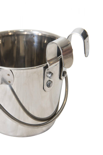 Stainless Steel Flat Sided Bucket