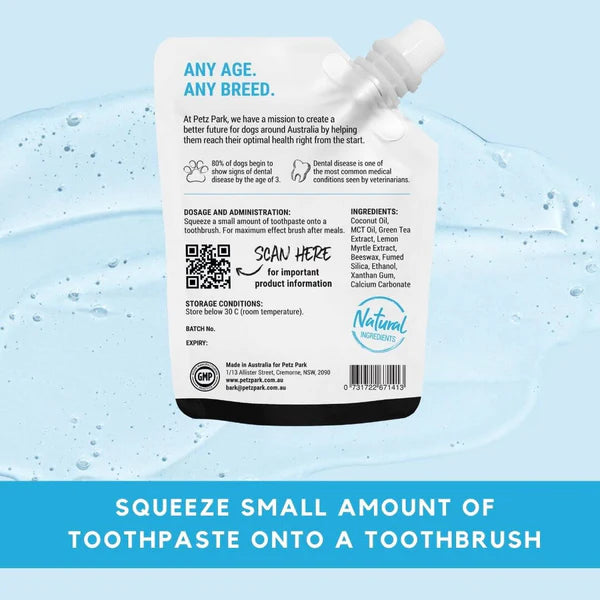 PetzPark – Toothpaste – For Dogs 60g
