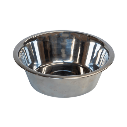 Stainless steel bowl. Hygienic, easy to clean and dishwasher safe
