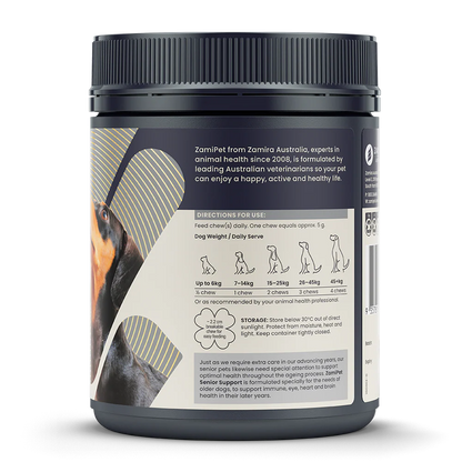 ZamiPet – Senior Support - 60 chews/300 grams