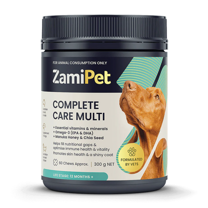 ZamiPet – Complete Care Multi 60 chews/300g