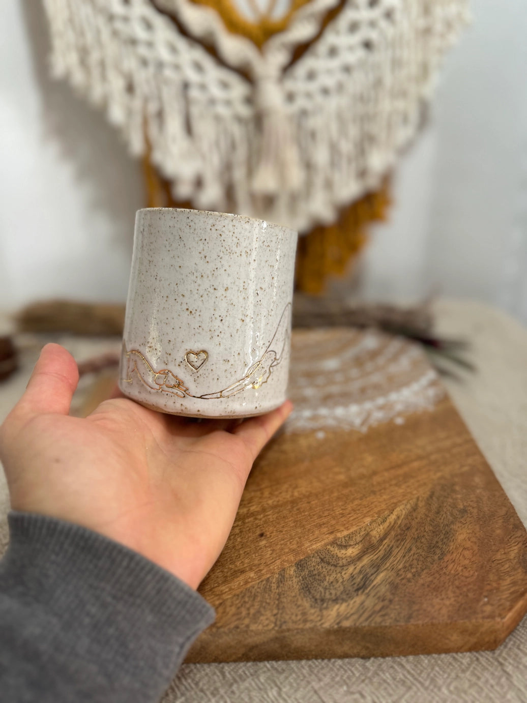 Ceramic Mug - Puppy Love Yoga