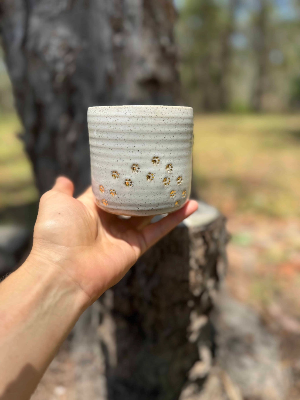 Paw Print Ceramic Mug