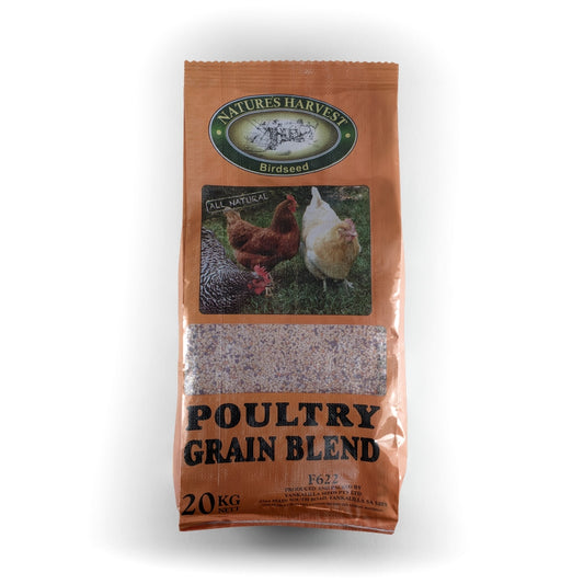 Natures Harvest Poultry Grain Mix 20kg Bag