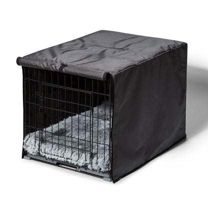 Snooza – Dog – 2 in 1 – Convertible Crate Cover – Grey