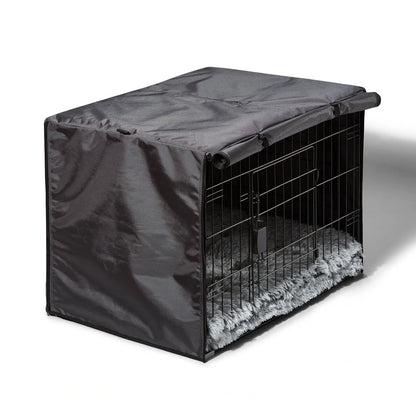 Snooza – Dog – 2 in 1 – Convertible Crate Cover – Grey