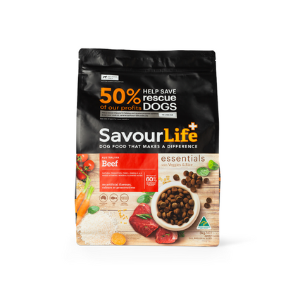 SavourLife Essentials Adult Dog Food – Australian Beef
