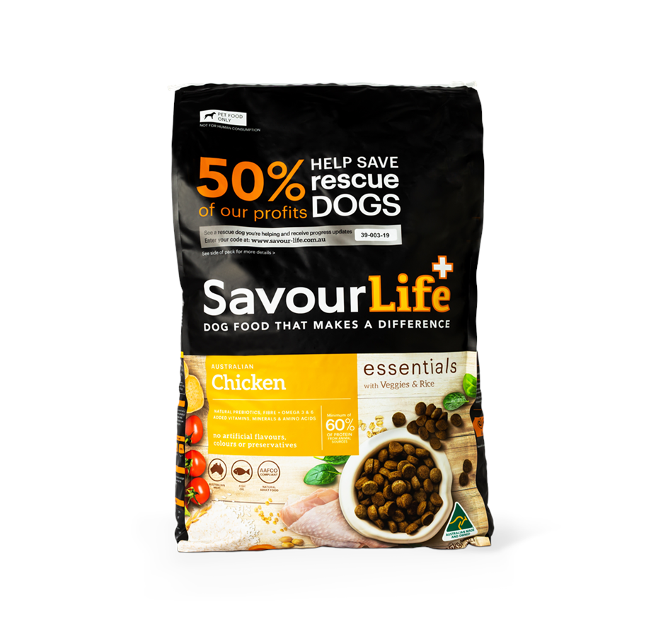 SavourLife Essentials Adult Dog Food – Australian Chicken