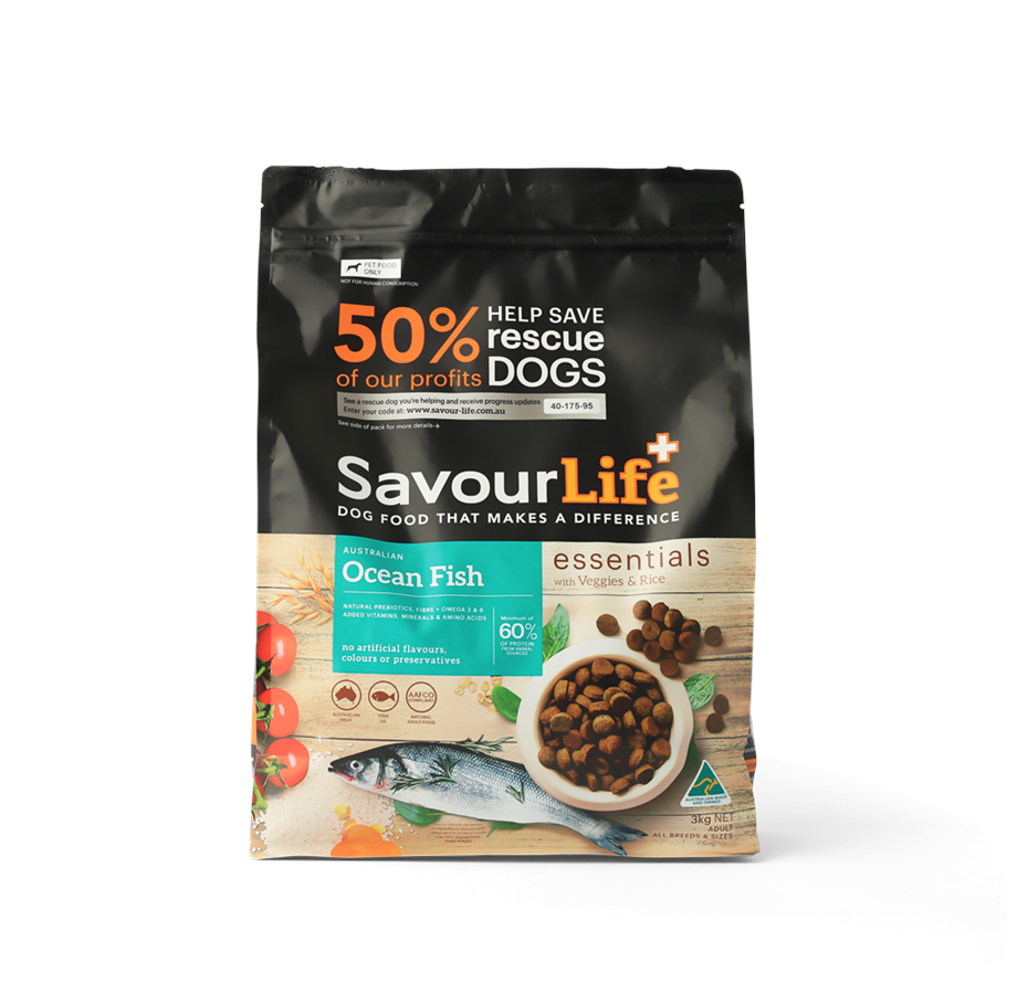SavourLife Essentials Adult Dog Food – Australian Ocean Fish
