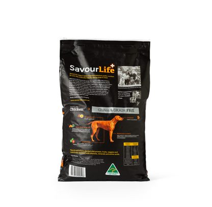 SavourLife GRAIN FREE Adult Dog Food – Australian Chicken