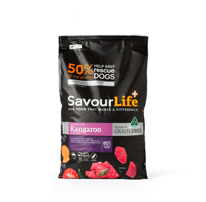 SavourLife GRAIN FREE Adult Dog Food – Australian Kangaroo & Chicken