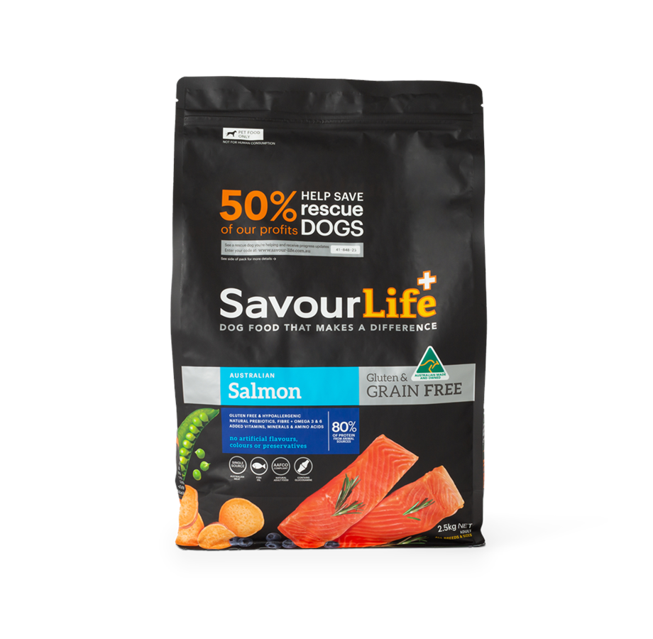 SavourLife GRAIN FREE Adult Dog Food – Australian Salmon