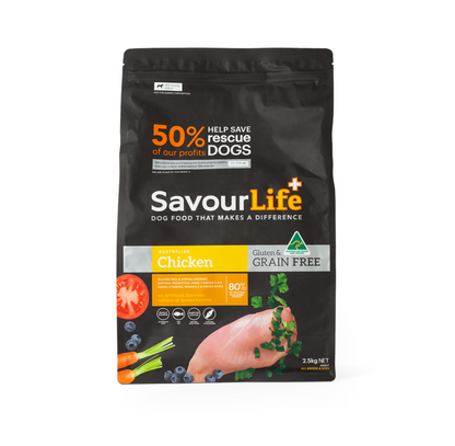 SavourLife GRAIN FREE Adult Dog Food – Australian Chicken