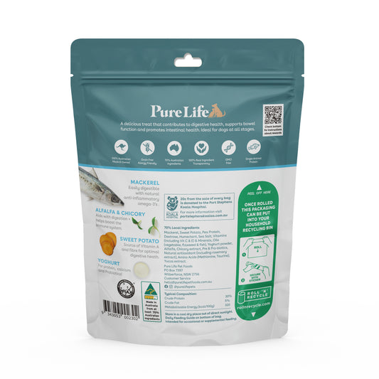 Pure Life – Healthy Gut Mackerel Dog Treats - 100g