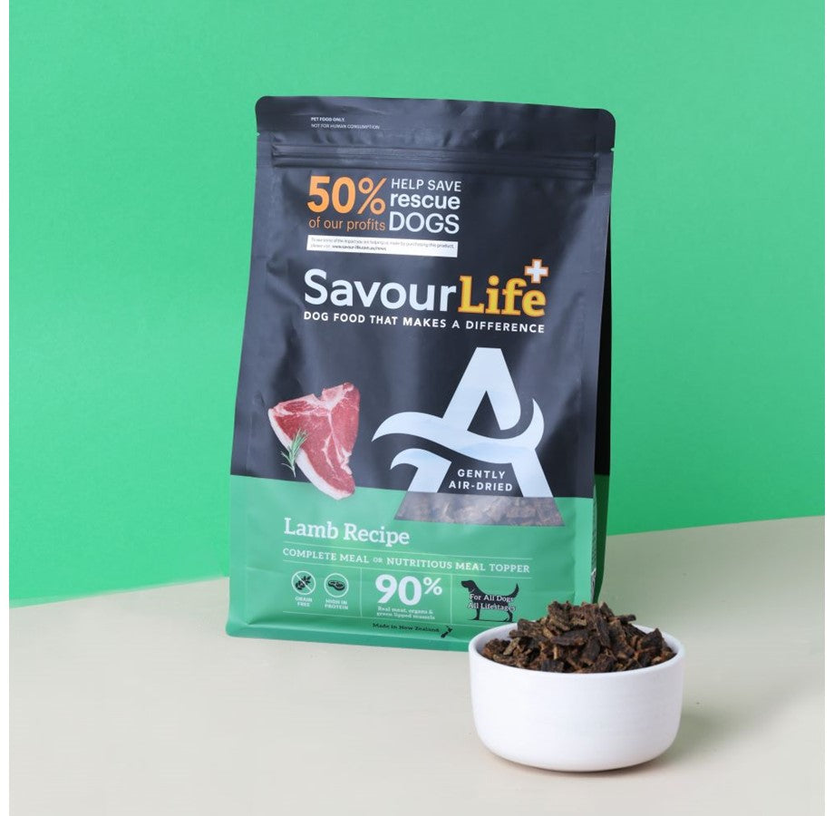 SavourLife – Adult Dog – Air Dried Lamb Recipe 1kg