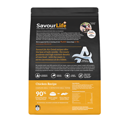 SavourLife – Adult Dog – Air Dried Chicken Recipe 1kg