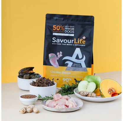 SavourLife – Adult Dog – Air Dried Chicken Recipe 1kg