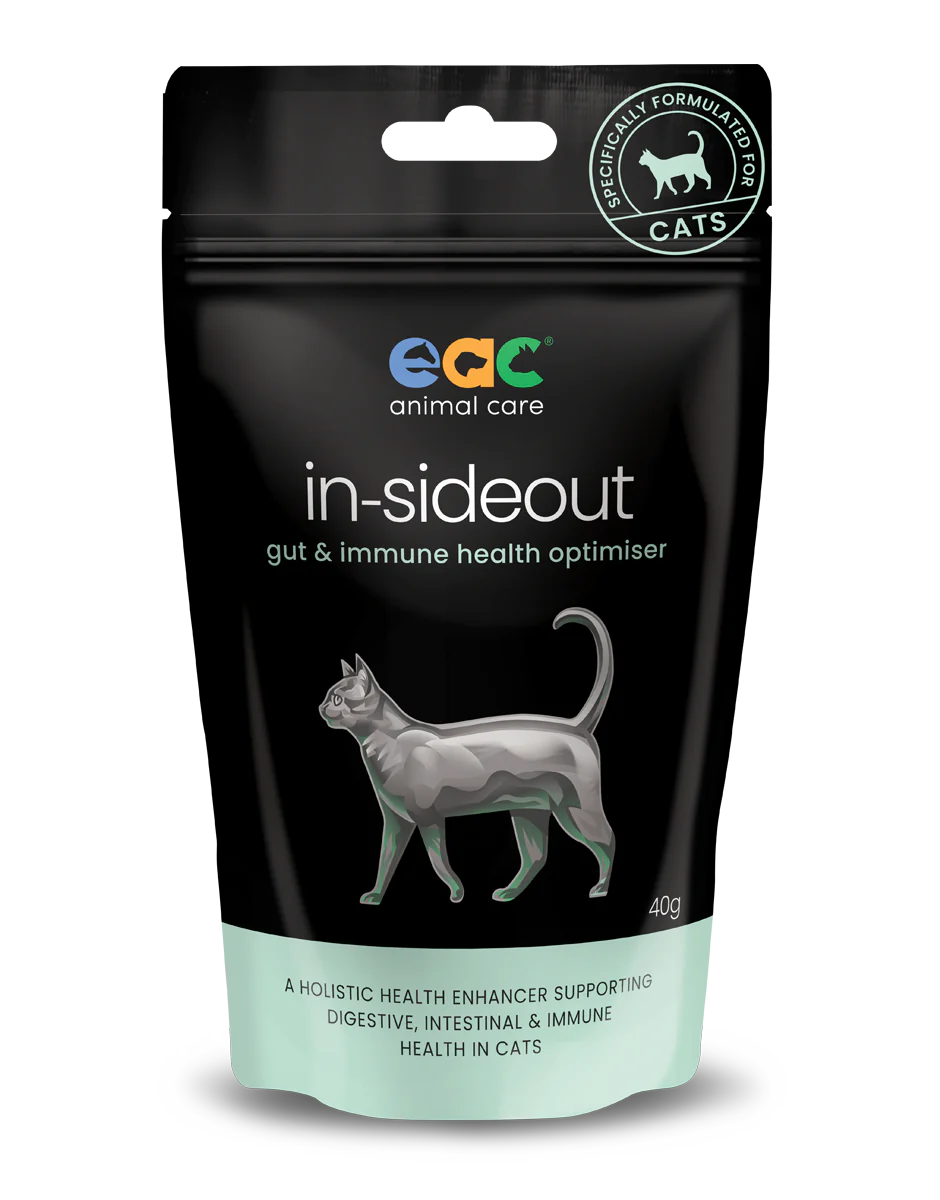 EAC Animal Care – In-Sideout Gut & Immune Health Optimiser Supplement for Cats