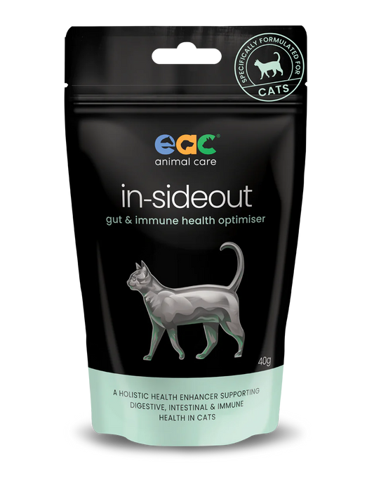 EAC Animal Care – In-Sideout Gut & Immune Health Optimiser Supplement for Cats